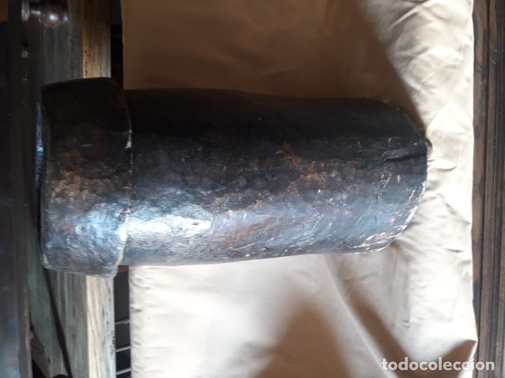 Antig&uuml;edades: Mortero de madera - Foto 2