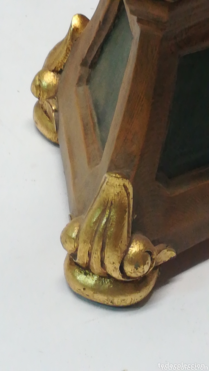 Antig&uuml;edades: Candelabro policromado - Foto 4