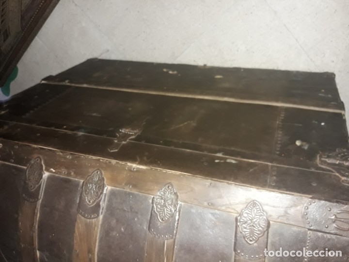 Antig&uuml;edades: Ba&uacute;l de viaje - Foto 4