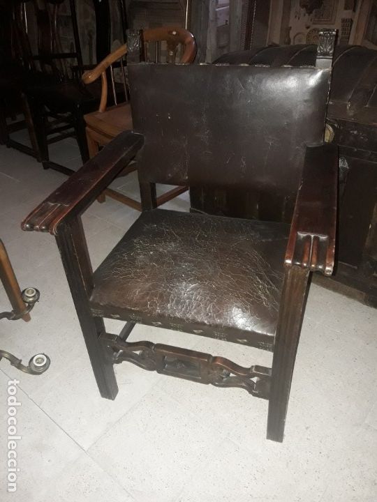 Antig&uuml;edades: Sill&oacute;n frailero - Foto 1