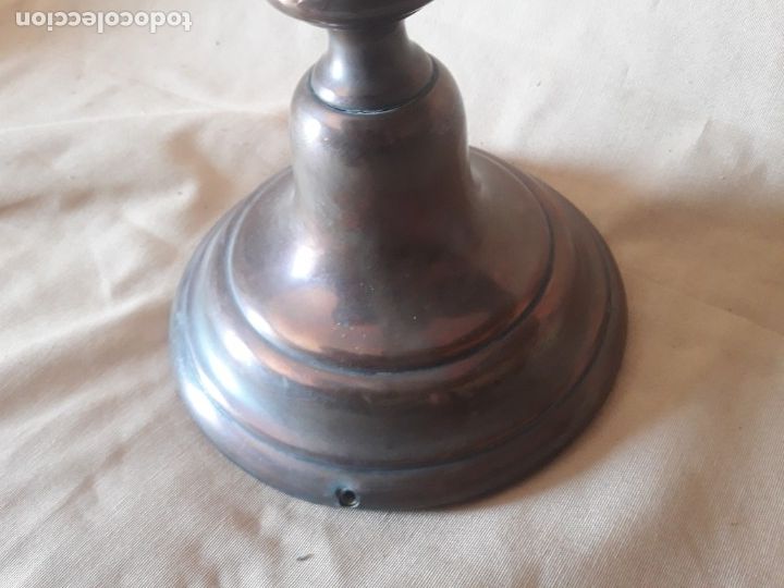 Antig&uuml;edades: Base de l&aacute;mpara - Foto 2