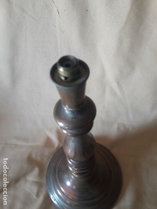 Antig&uuml;edades: Base de l&aacute;mpara - Foto 3