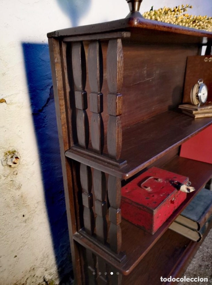 estantería de madera antigua - Comprar Muebles Auxiliares Antiguos en