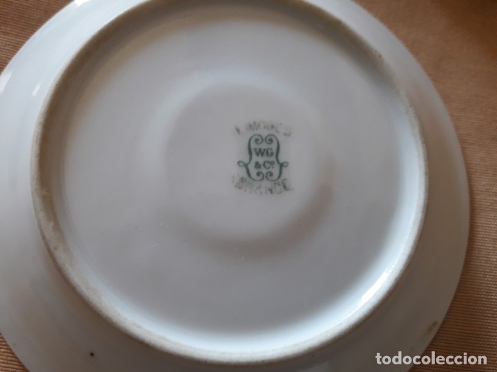 Antig&uuml;edades: 6 tazas y platos - Foto 6