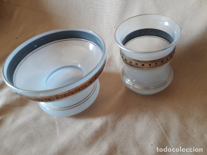 Antig&uuml;edades: Baso con soporte - Foto 2