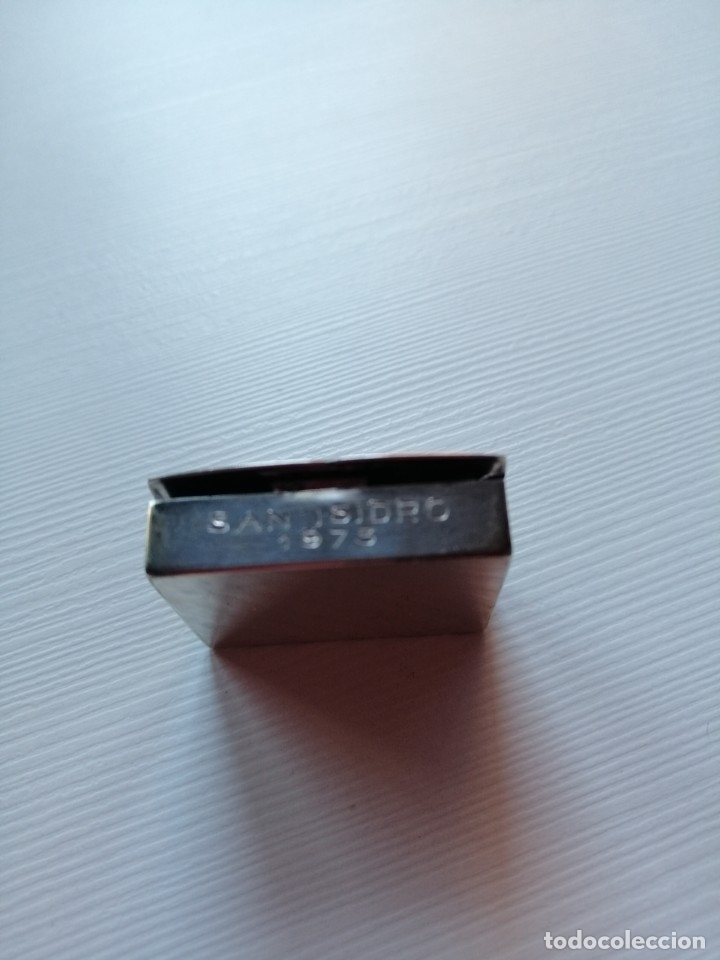 Antig&uuml;edades: Cajita de Plata de ley con inscripci&oacute;n - Foto 2