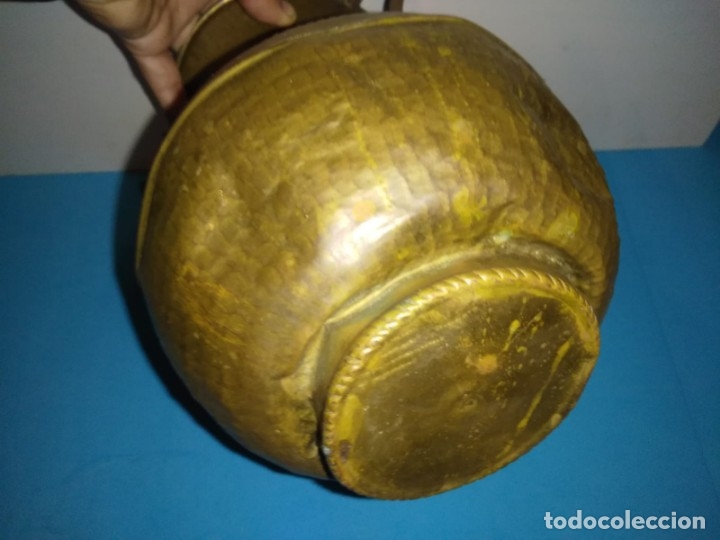 Antig&uuml;edades: Bonito jarr&oacute;n de cobre o laton - Foto 3