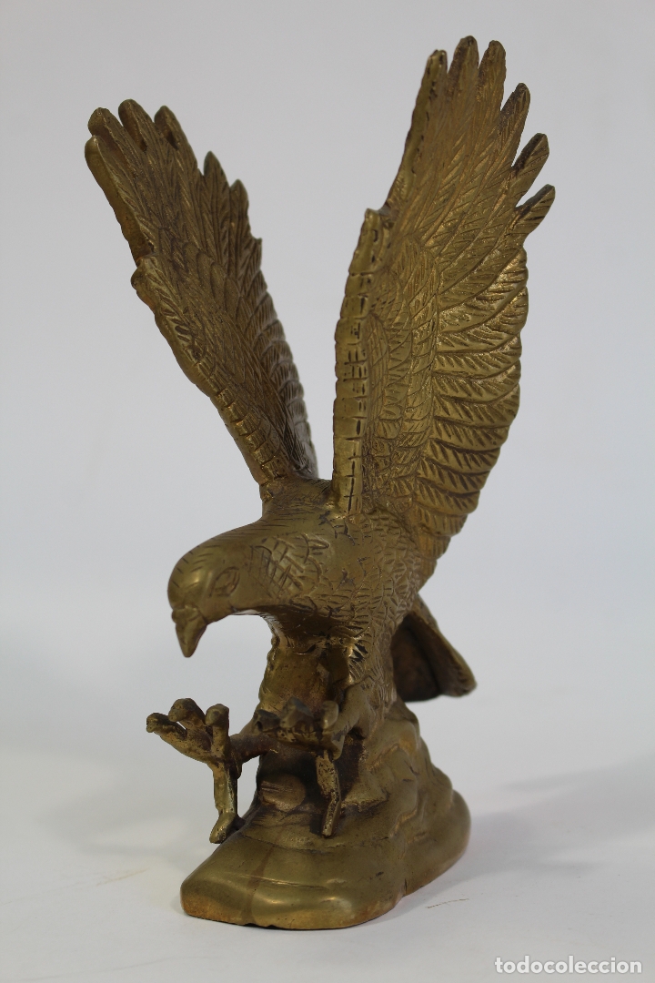 Antig&uuml;edades: figura de aguila en bronce - Foto 2