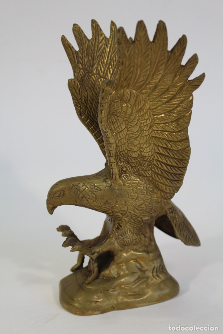 Antig&uuml;edades: figura de aguila en bronce - Foto 4