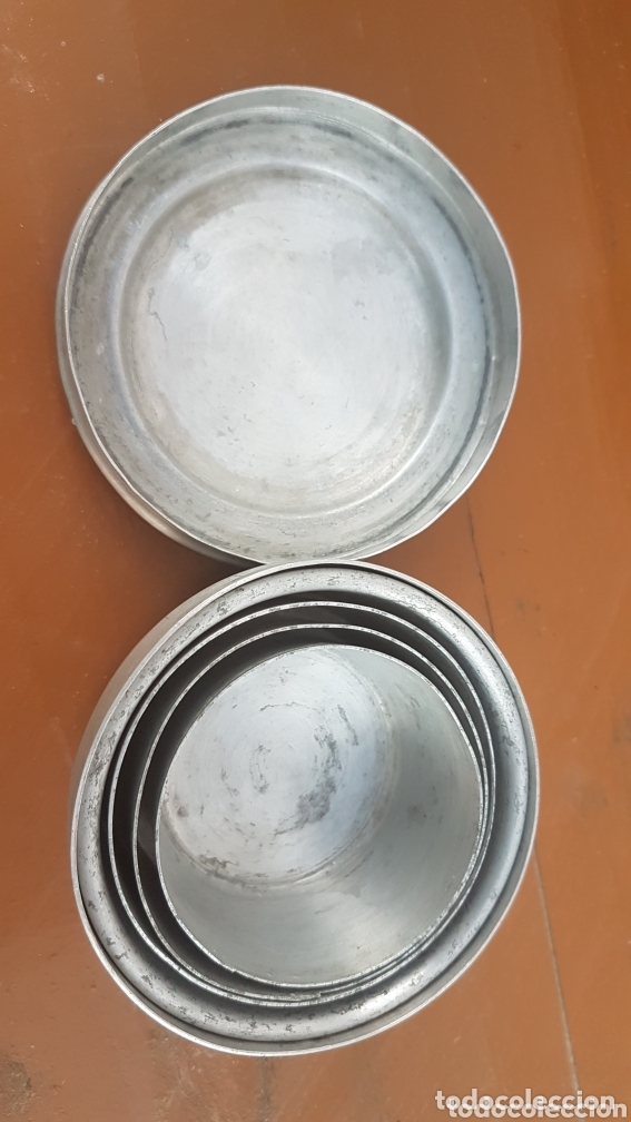 Antig&uuml;edades: Antiguo vaso plegable aluminio - Foto 2