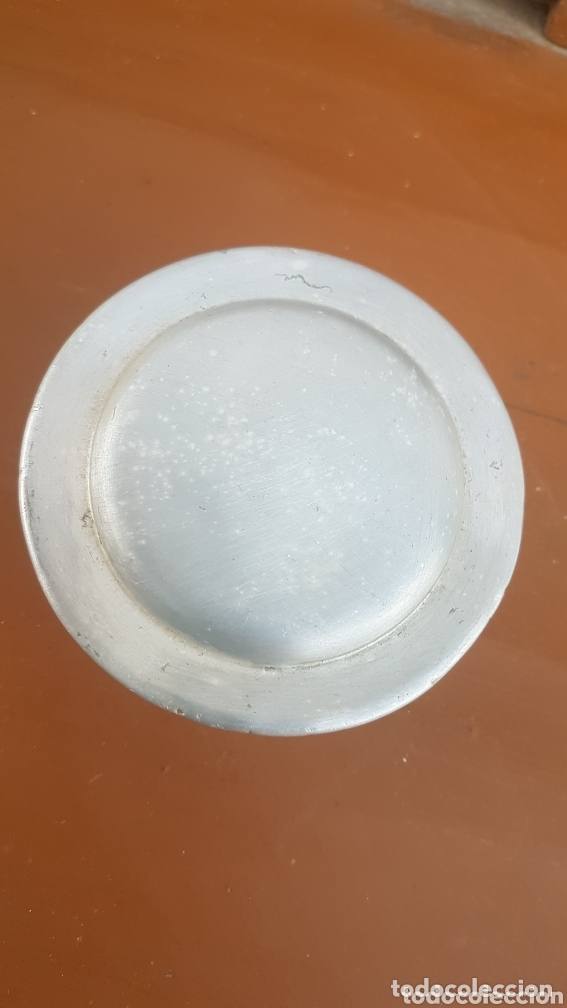 Antig&uuml;edades: Antiguo vaso plegable aluminio - Foto 3