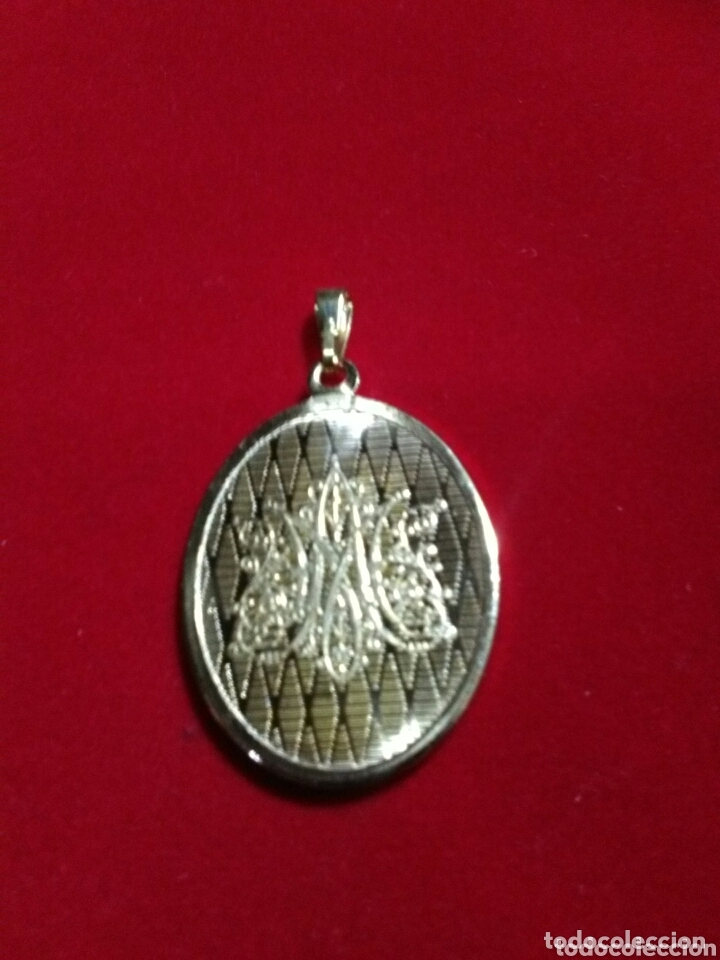 Antig&uuml;edades: Medalla VIRGEN DEL CARMEN. - Foto 2