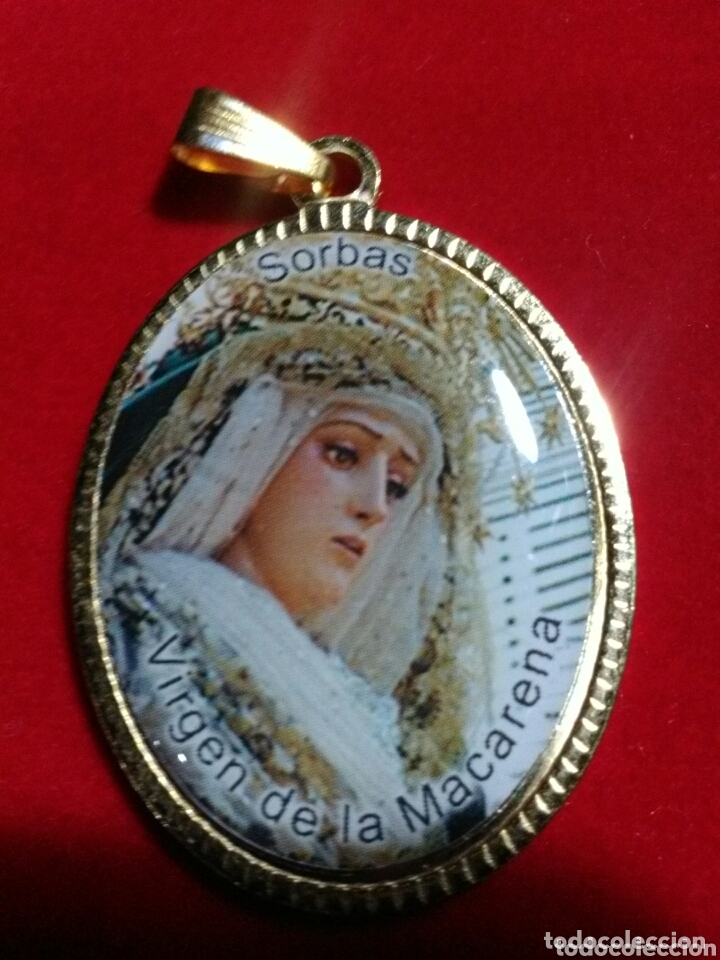 Antig&uuml;edades: VIRGEN DE LA MACARENA. MEDALLA - Foto 3