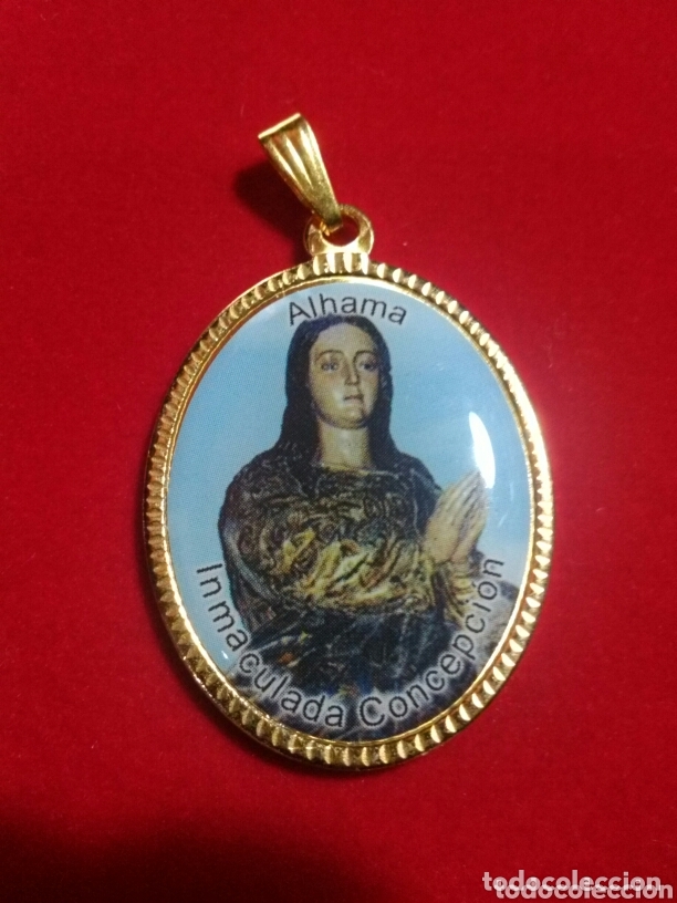 Antig&uuml;edades: Virgen de la Inmaculada Concepci&oacute;n. Medalla - Foto 1