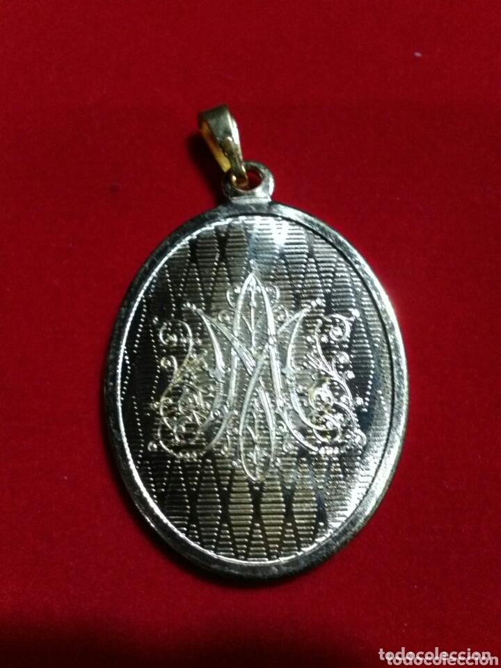 Antig&uuml;edades: Virgen del Rio. Medalla. - Foto 2