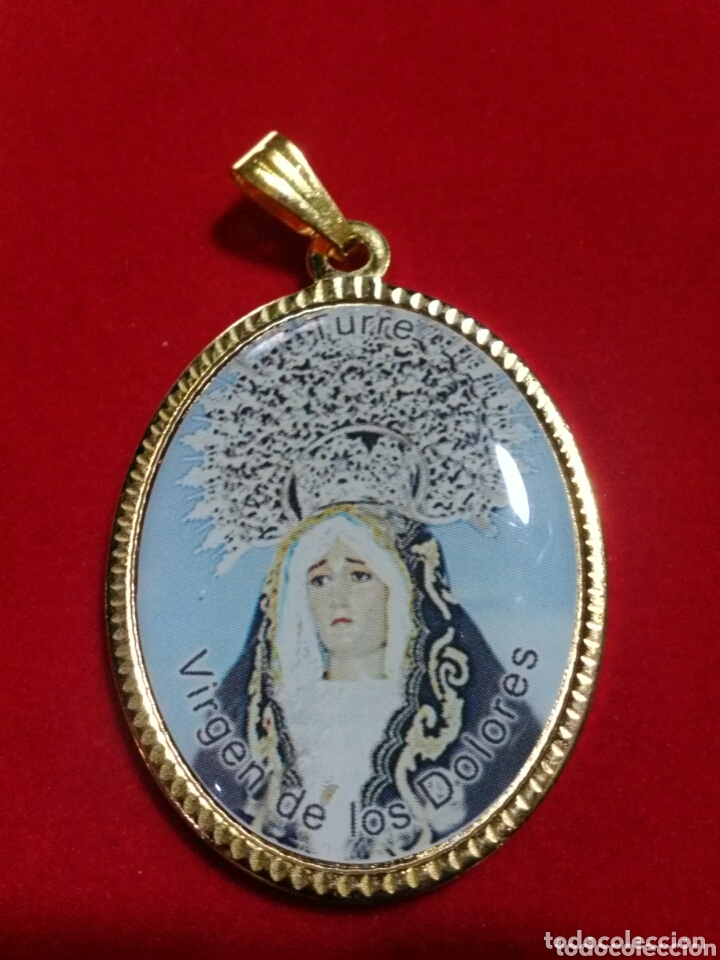 Antig&uuml;edades: VIRGEN DE LOS DOLORES. MEDALLA - Foto 1