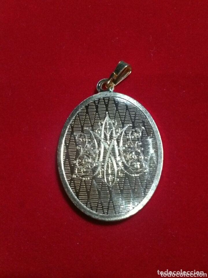 Antig&uuml;edades: Virgen de la Candelaria. Medalla. - Foto 2