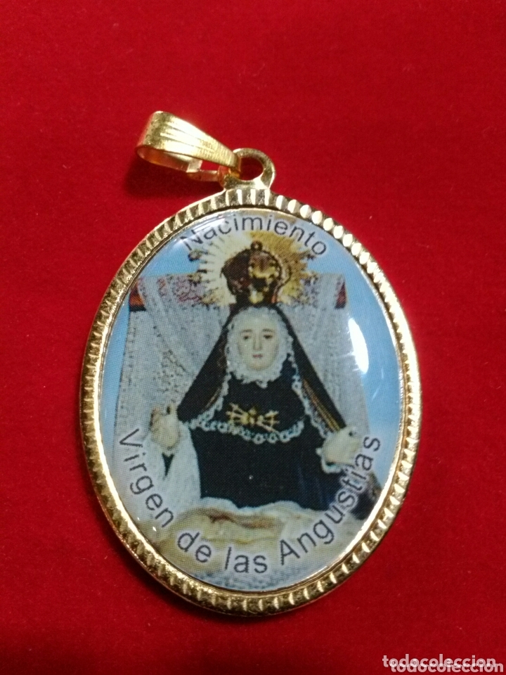 Antig&uuml;edades: Virgen de las Angustias. Medalla. - Foto 1