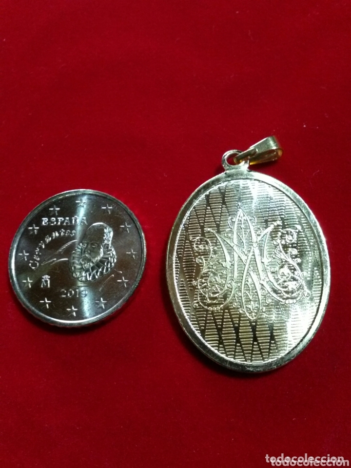 Antig&uuml;edades: Medalla de la Virgen de la Consolaci&oacute;n. - Foto 2