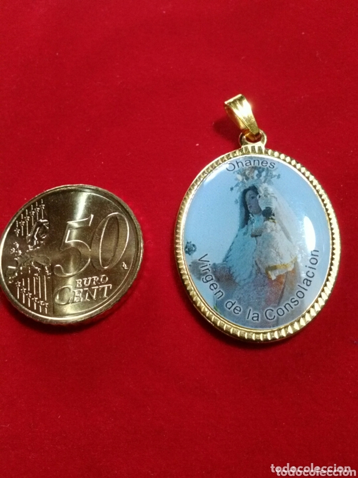 Antig&uuml;edades: Medalla de la Virgen de la Consolaci&oacute;n. - Foto 1