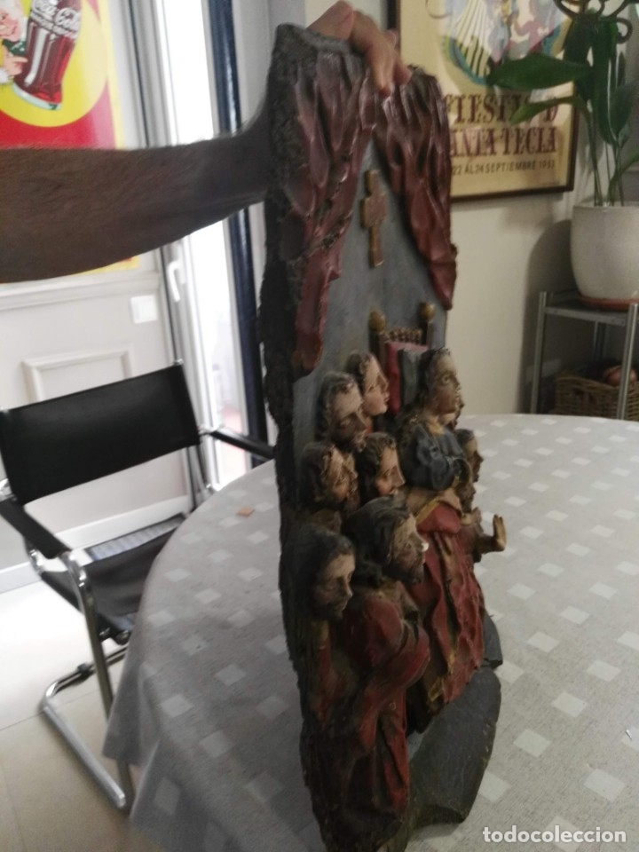 Antig&uuml;edades: retablo siglo XVII, exvoto - Foto 11