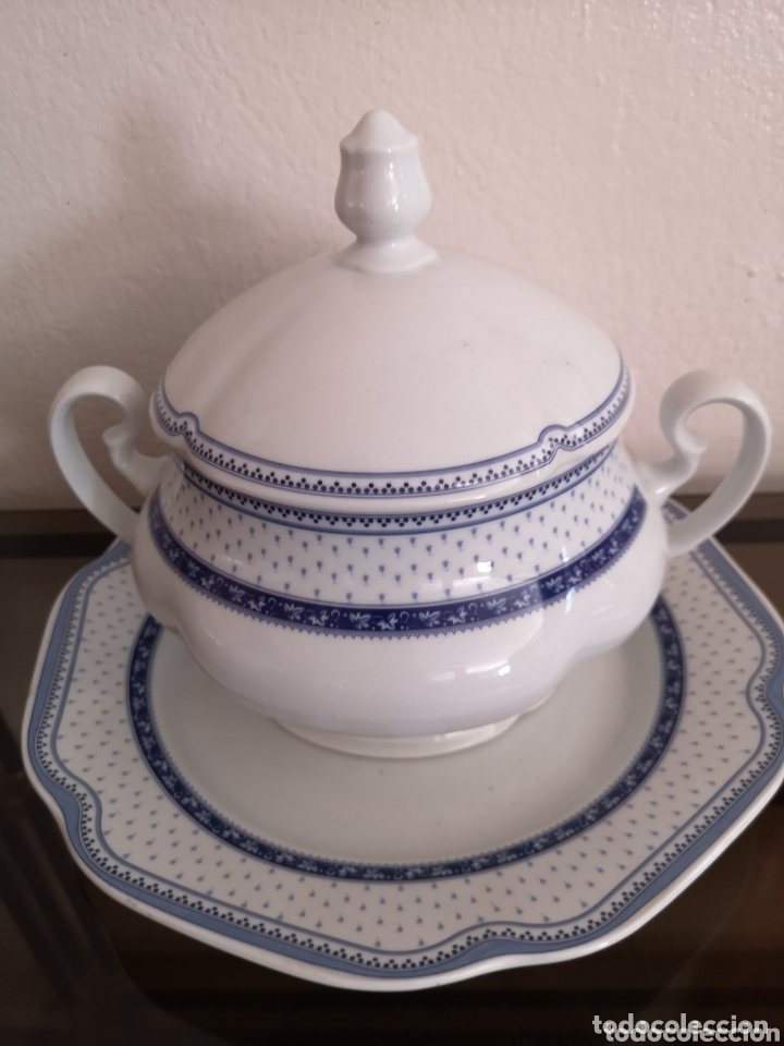 Antig&uuml;edades: Sopera porcelana de Bohemia - Foto 3