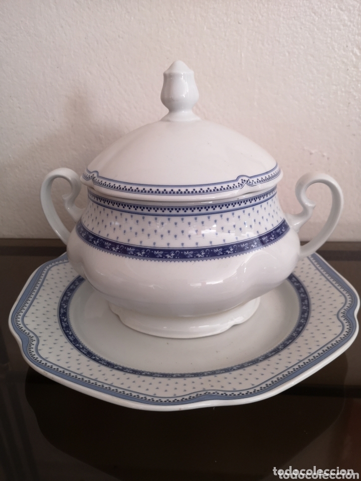 Antig&uuml;edades: Sopera porcelana de Bohemia - Foto 5