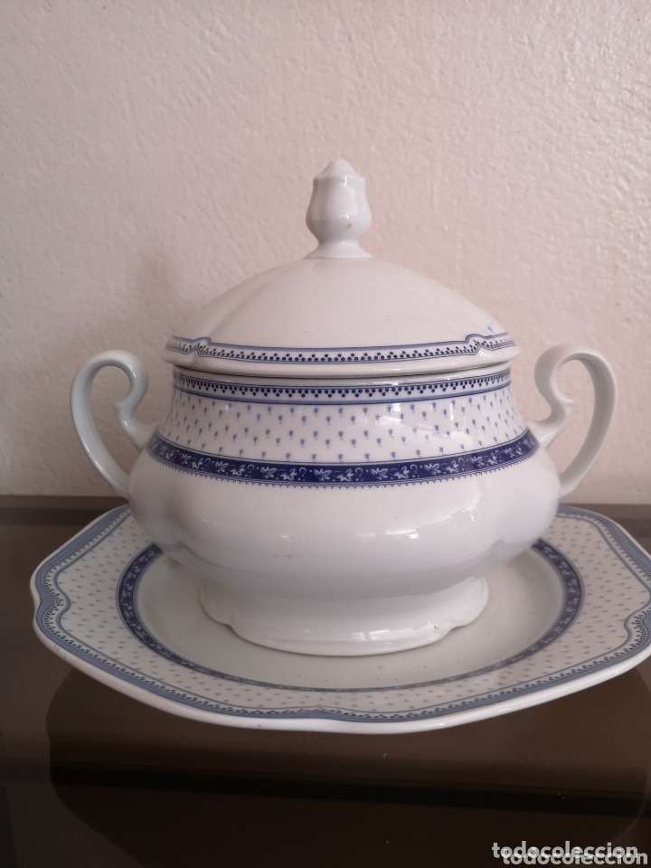 Antig&uuml;edades: Sopera porcelana de Bohemia - Foto 6
