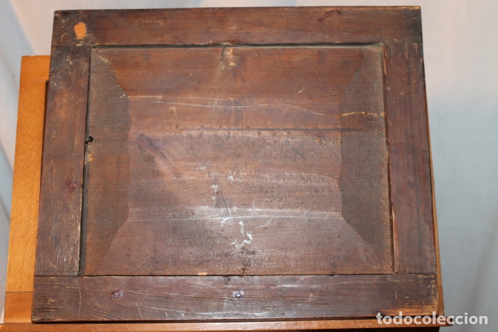 Antig&uuml;edades: ESPEJO DE TOCADOR DEL S. XIX DE CAOBA - Foto 2