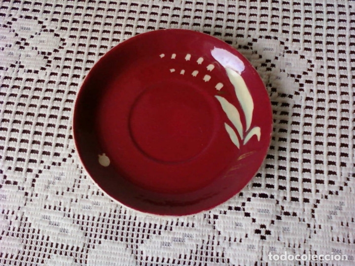 Antig&uuml;edades: PLATO DE CAF&Eacute; SARREGUEMINES - Foto 1