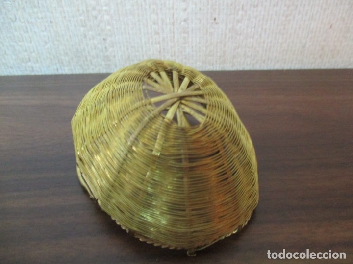 Antig&uuml;edades: cesta lat&oacute;n - Foto 3
