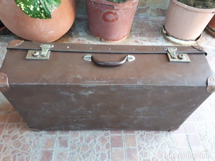 Antig&uuml;edades: antigua maleta - Foto 2