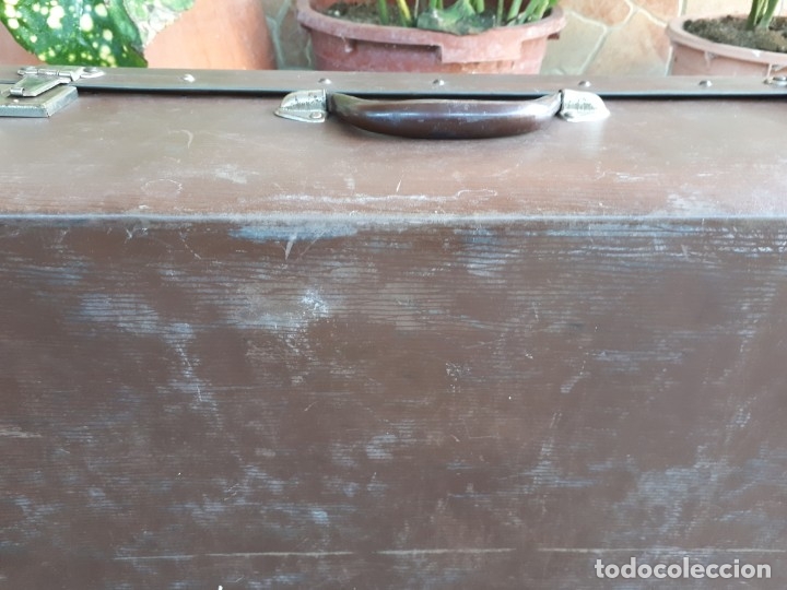 Antig&uuml;edades: antigua maleta - Foto 3