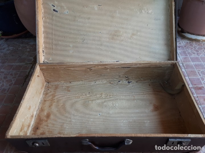 Antig&uuml;edades: antigua maleta - Foto 5
