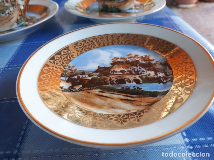 Antig&uuml;edades: antiguo juego de cafe de limoges - Foto 4