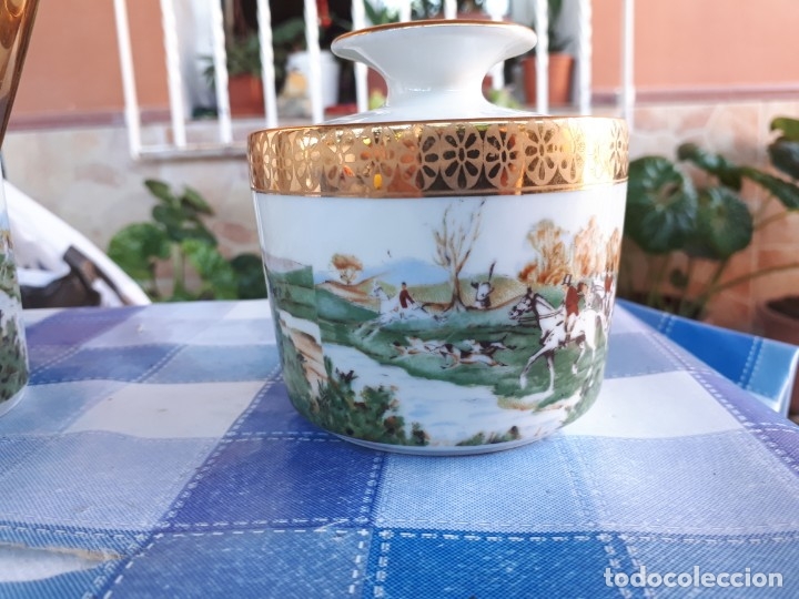 Antig&uuml;edades: antiguo juego de cafe de limoges - Foto 6