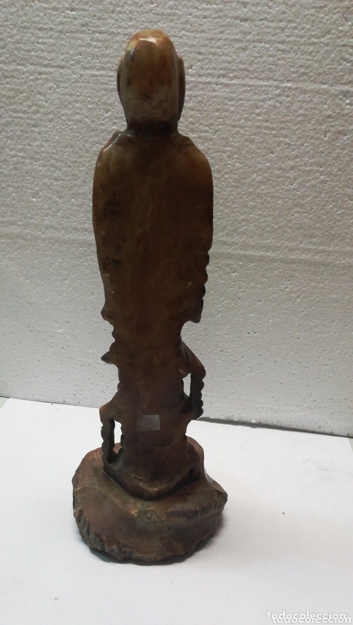 Antig&uuml;edades: Monje alabastro - Foto 3