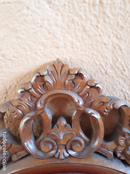 Antig&uuml;edades: antiguo espejo de madera - Foto 4