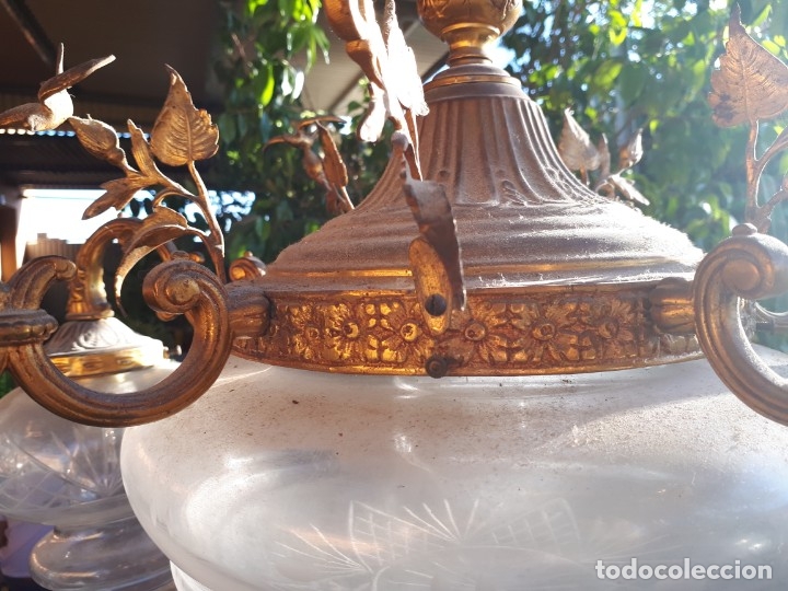Antig&uuml;edades: antigua lampara - Foto 4
