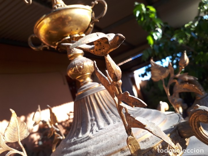 Antig&uuml;edades: antigua lampara - Foto 7