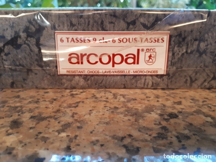 Antig&uuml;edades: preciso juego de platos arcopal , a estrenar - Foto 3