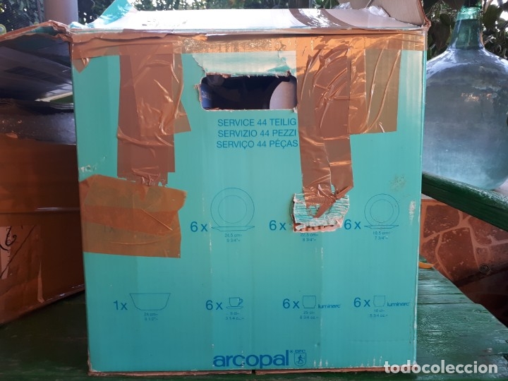 Antig&uuml;edades: preciso juego de platos arcopal , a estrenar - Foto 17