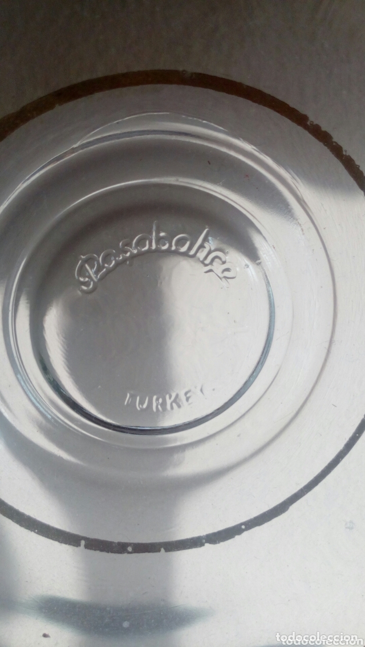 Antig&uuml;edades: Taza de t&eacute; turca cristal blanco - Foto 4