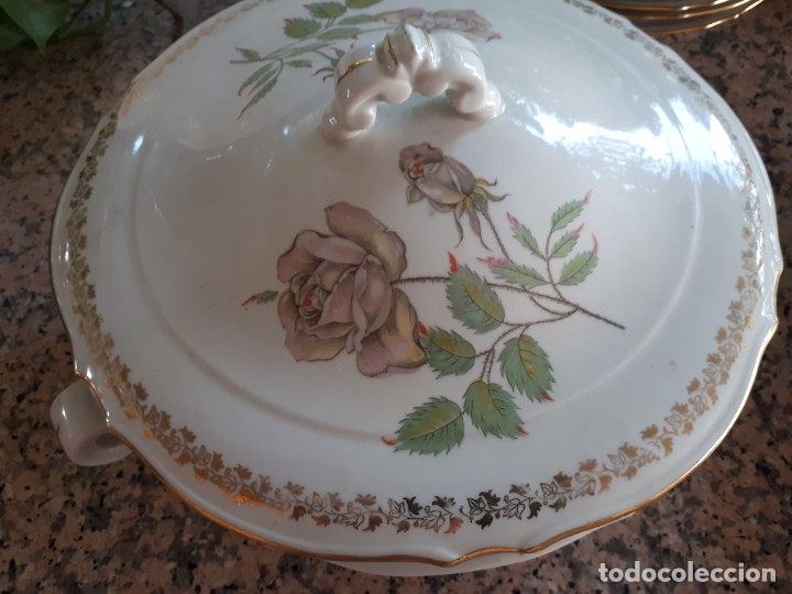 Antig&uuml;edades: antigua vajilla de limoges - Foto 3