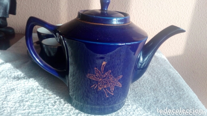 Antig&uuml;edades: Juego de t&eacute; chino azul - Foto 4