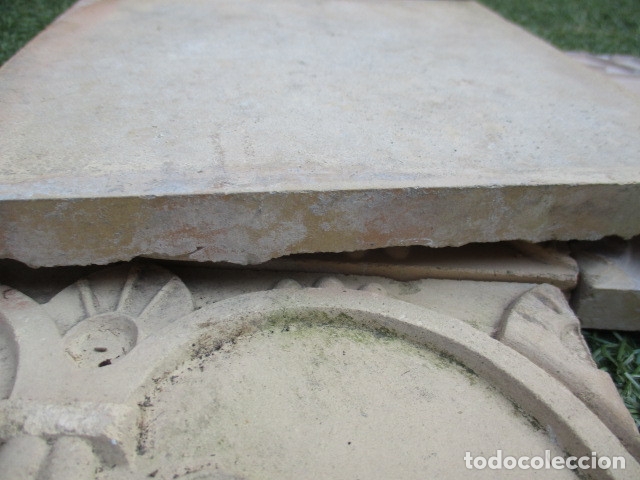 Antig&uuml;edades: azulejos flor de lis siglo XIX - Foto 4