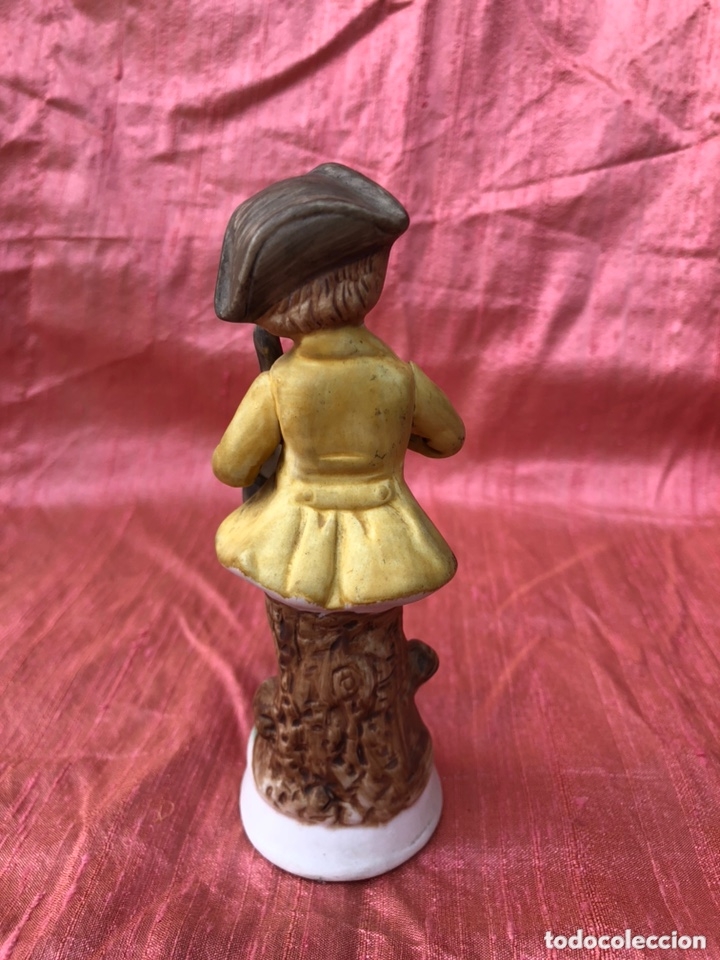 Antig&uuml;edades: Figura Biscuit violinista - Foto 4
