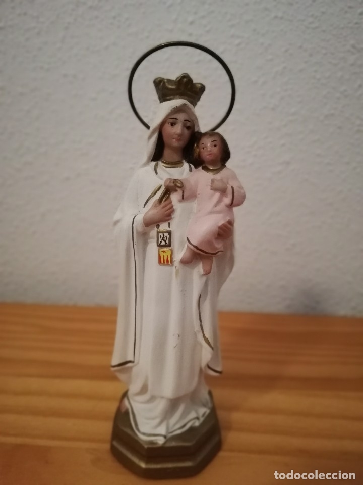 Antig&uuml;edades: Imagen virgen de la merced de olot - Foto 1