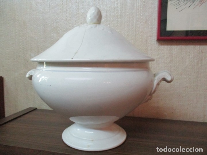 Antig&uuml;edades: sopera sarreguemines - Foto 1