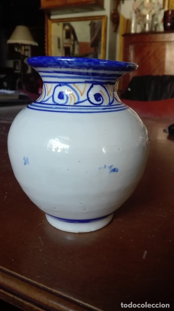 Antig&uuml;edades: Jarra de Talavera de Yuste - Foto 2